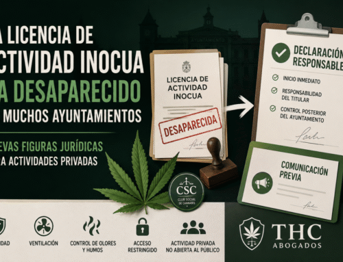 Licencia de Actividad Inocua y Clubes Sociales de Cannabis en 2026