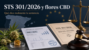 INFORME JURÍDICO ESTRATÉGICO PARA TIENDAS CBD
ANÁLISIS DE LA STS 301/2026 (ROJ STS 1993/2026)
THC ABOGADOS – INFORME PARA OPERADORES DEL SECTOR CBD