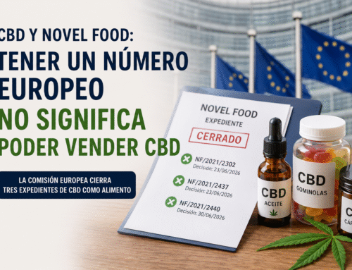 CBD y Novel Food: tener un número europeo no significa poder vender CBD