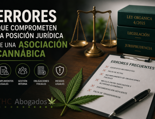 Los errores legales más frecuentes en una asociación cannábica en España 2026