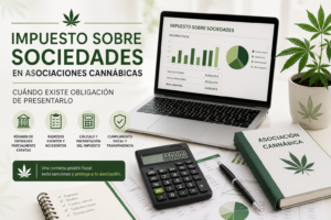 hay que pagar el impuesto de sociedades en una asociación cannábica sin ánimo de lucro