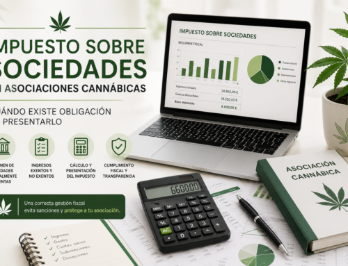 El Impuesto sobre Sociedades en las asociaciones cannábicas