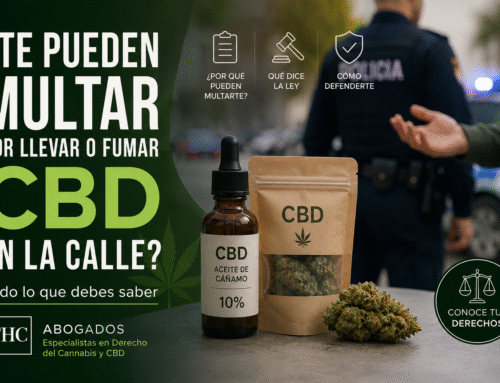Te pueden multar por llevar o fumar CBD en la calle