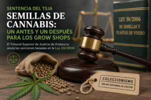 El TSJA marca un antes y un después en la venta de semillas de cannabis: ¿qué cambia realmente?
Durante los últimos años, numerosos grow shops y comercios especializados han vivido una situación de enorme inseguridad jurídica. La Junta de Andalucía inició una campaña de inspecciones y sanciones contra establecimientos que comercializaban semillas de cannabis, sosteniendo que dicha actividad infringía la Ley 30/2006, de semillas y plantas de vivero.
Sin embargo, una reciente sentencia del Tribunal Superior de Justicia de Andalucía (TSJA) supone un importante punto de inflexión para el sector, al considerar que la Administración estaba aplicando una normativa que no resultaba jurídicamente adecuada para este tipo de productos.