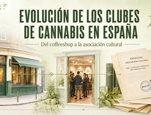 Evolución de los clubes de cannabis en España