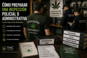 imagen sobre que hacer en una intervención policial en un club social de cannabis