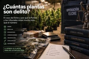 Cuántas plantas de marihuana son delito en España y criterios de la jurisprudencia