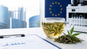 El Reglamento (UE) 2026/1828 establece por primera vez límites máximos específicos de THC para las hojas de cáñamo destinadas a infusión en agua y para las infusiones listas para beber